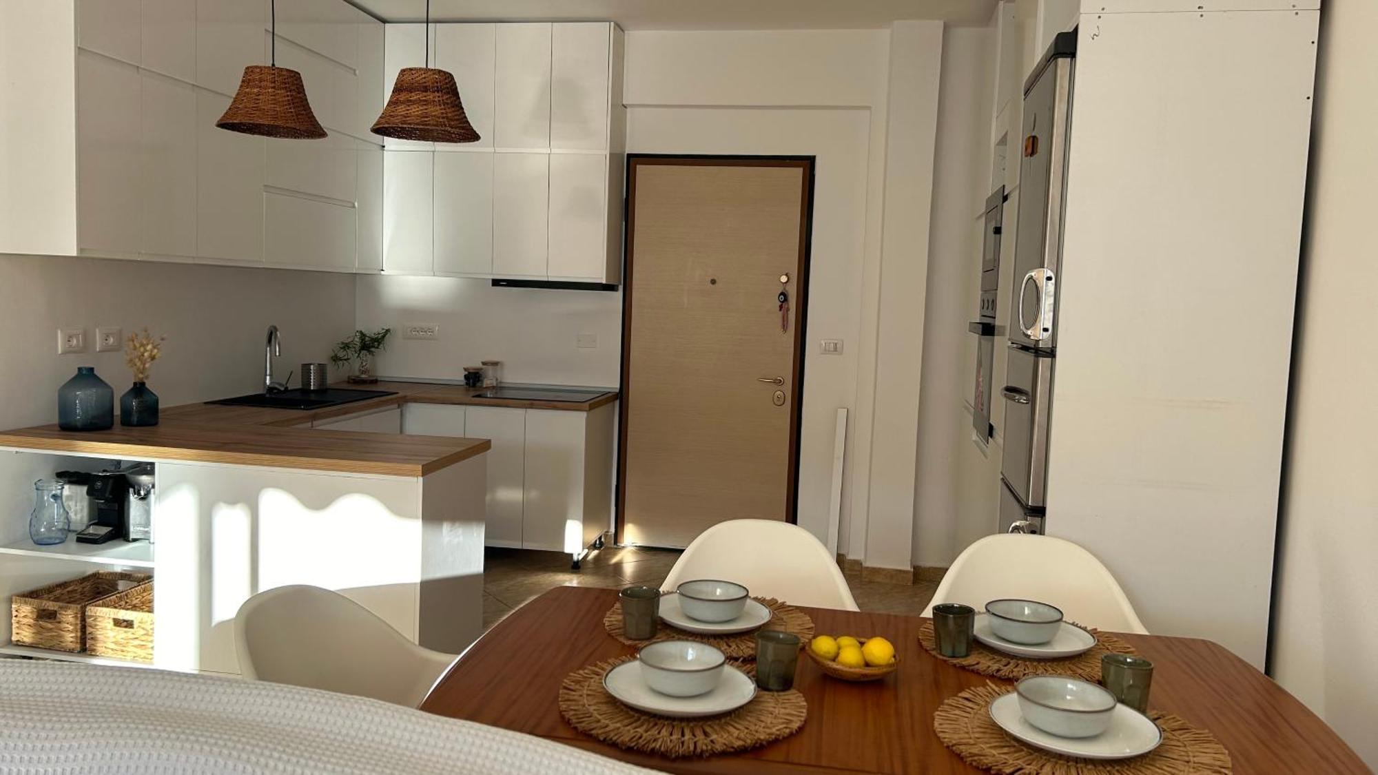 Casa Con Vista Mare Appartement Vlorë Buitenkant foto
