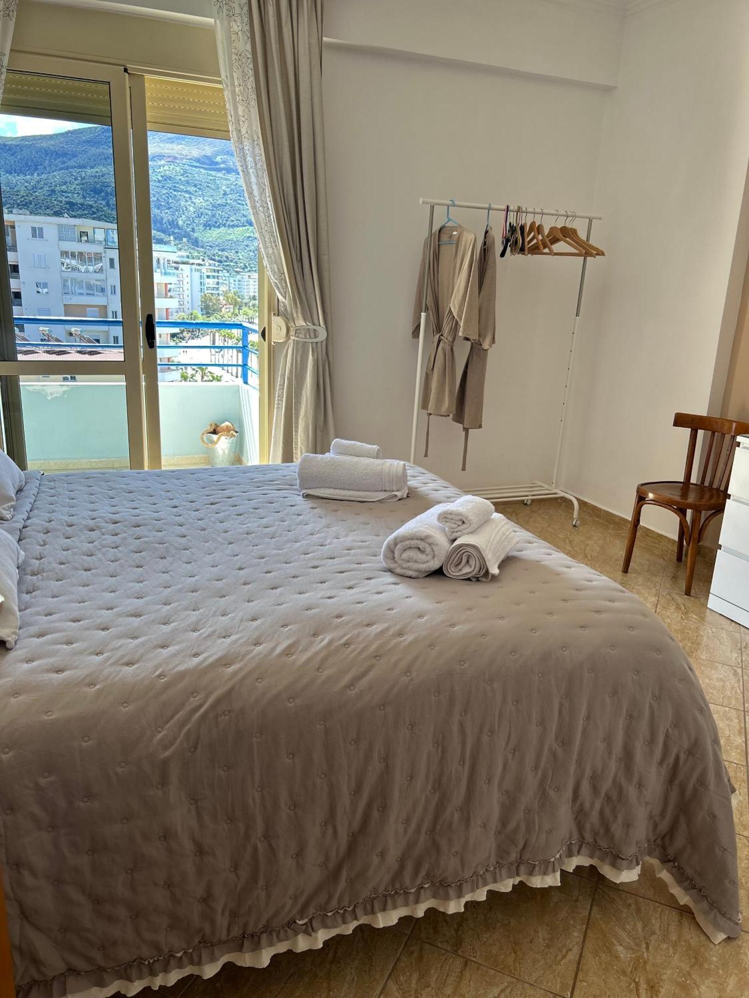 Casa Con Vista Mare Appartement Vlorë Buitenkant foto