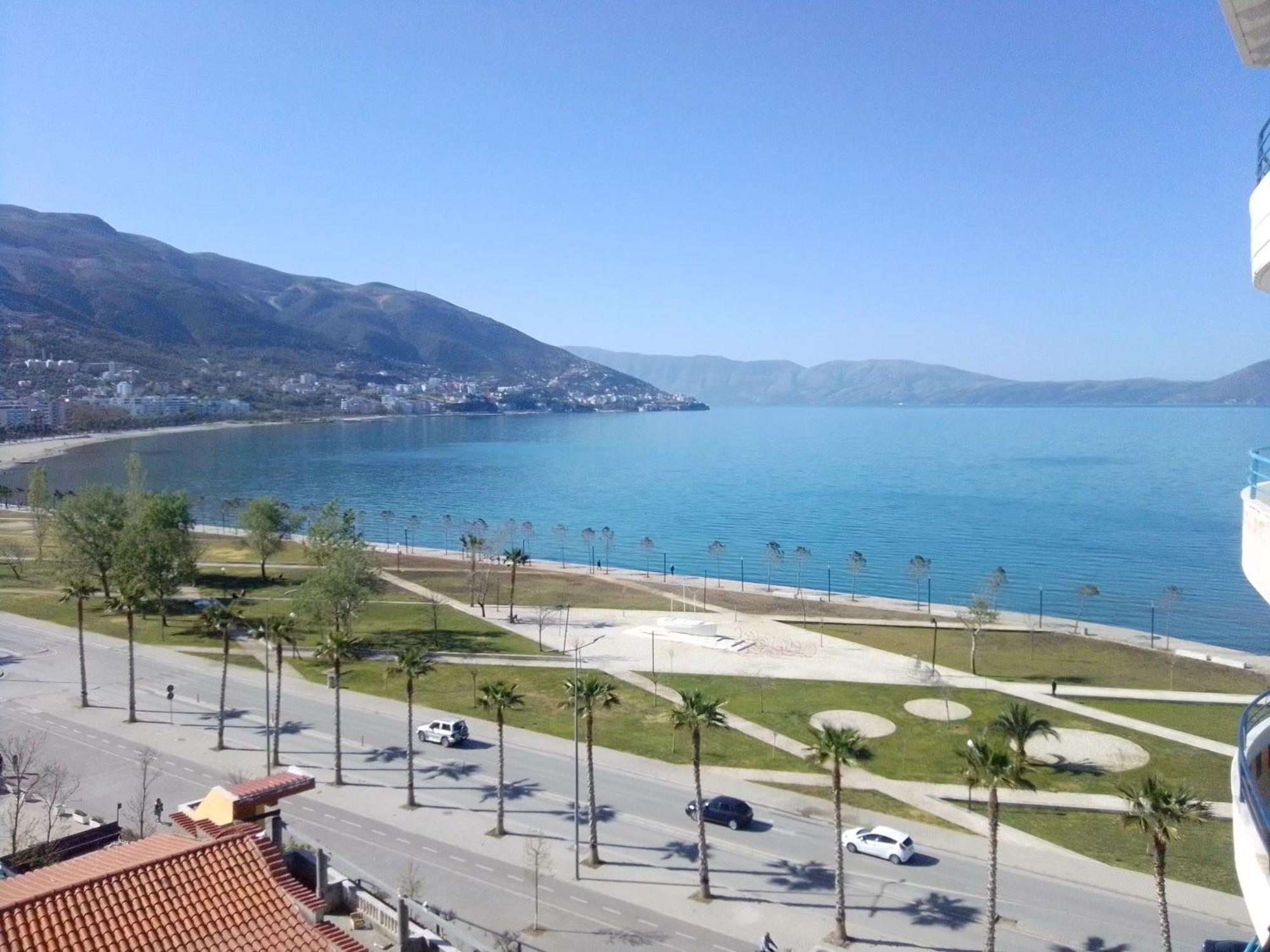 Casa Con Vista Mare Appartement Vlorë Buitenkant foto