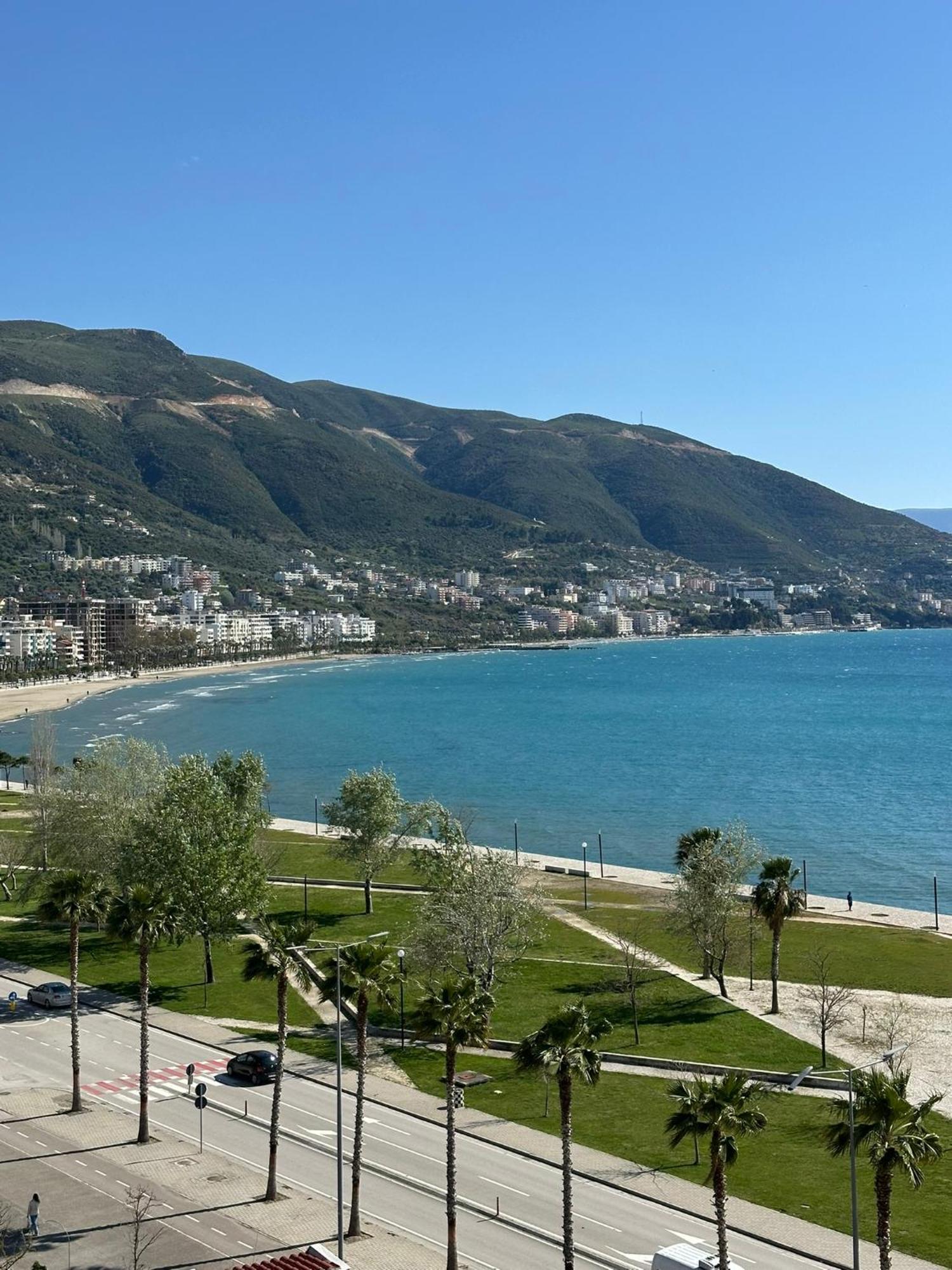 Casa Con Vista Mare Appartement Vlorë Buitenkant foto